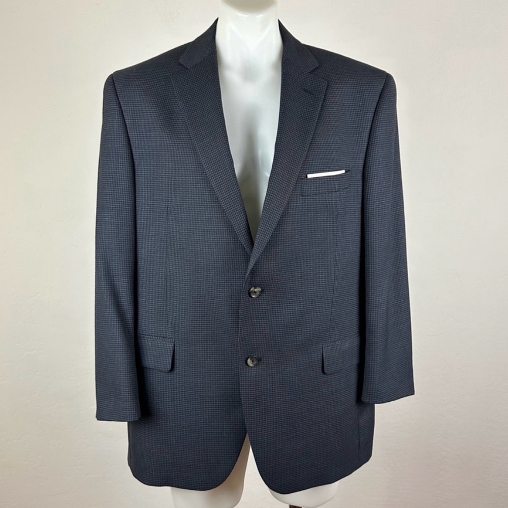 Patrick James Reserve Sport Jacket/Classic Blazer 44R Tailored to Short Sleeve